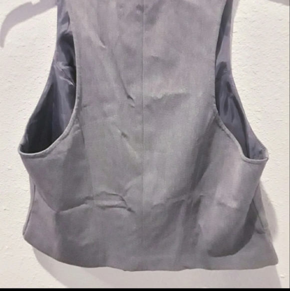 Venezia size 14 Gray Vest from Lane Bryant New - Picture 3 of 8